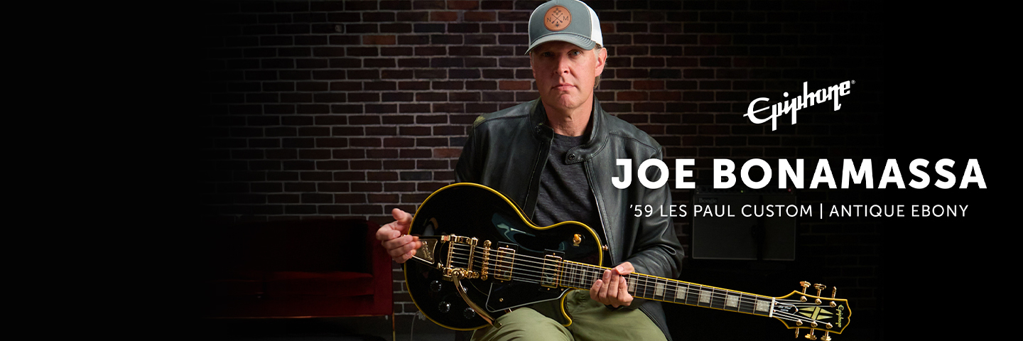 Joe Bonamassa Unveils His Epiphone ’59 Les Paul Custom