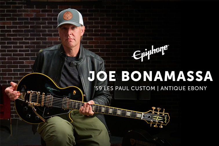 Joe Bonamassa Unveils His Epiphone ’59 Les Paul Custom