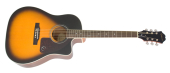 Epiphone - J-45 EC Studio Acoustic\/Electric Guitar - Vintage Sunburst
