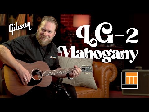 Gibson LG-2 All Mahogany Faded | Small Body With Big Soul! 🔥🎸🎙️