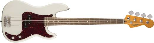Squier - Classic Vibe 60s Precision Bass, touche en laurier, Olympic White