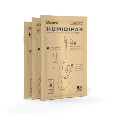 DAddario - Recharge Humidipak - paquet de 3