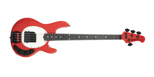 Ernie Ball Music Man - Basse active mod�le Tim Commerford avec �tui (fini rouge ���trier��)