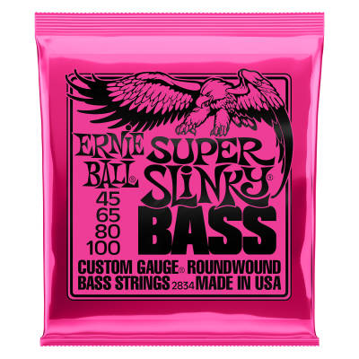 Ernie Ball - Cordes de basse Super Slinky 45-100