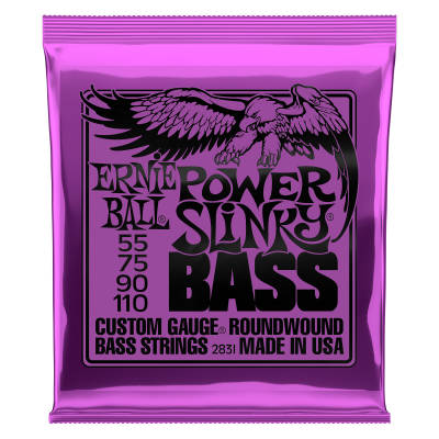 Ernie Ball - Cordes de basse Power Slinky 55-110