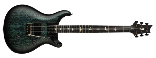 PRS Guitars - Guitare �lectrique Custom�24 mod�le 40e�anniversaire (fini Smokeburst cobalt satin�, �tui rigide inclus)