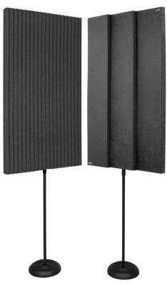 Auralex - ProMAX V2 Panneaux Acoustiques avec Pieds de plancher - Anthracite
