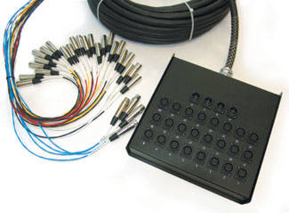 Yorkville Sound - 24 canaux x 4 retours XLR - 100 pieds