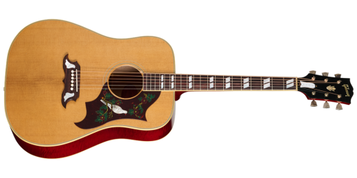 Gibson - Guitare acoustique Dove�1963 � traitement ��vieillissement l�ger��, avec �tui rigide (fini naturel fonc�)